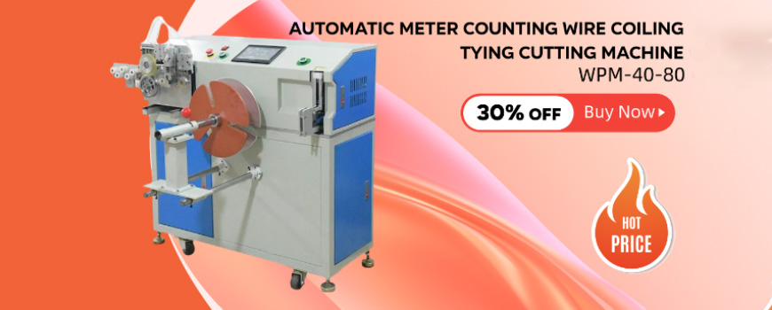 Tehosta langankäsittelyä WPM-40-80:lla! Nauti 4-in-1 automaattisesta kaapelikeloilusta, tarkasta mittarilaskennasta, leikkauksesta ja sidonnasta yhdellä kertaa.