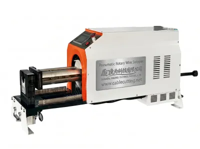 Pneumaattinen Pyörivä Lanka Kuorinta Kone 50mm Halkaisijalle WPM-X600