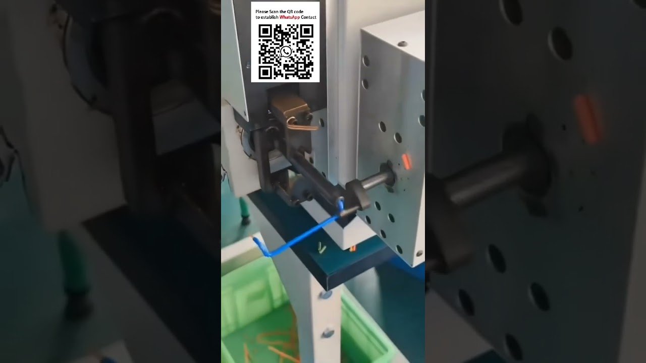 Automaattinen langan katkaisu-, kuorinta- ja 3D-taivutuskone