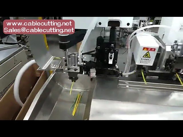 Täysautomaattinen 2T painelankojen kuorinta- ja puristuskone