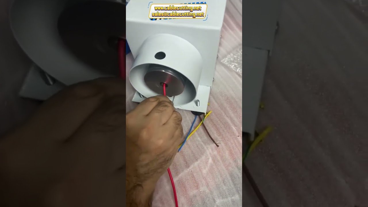 Sähköinen Johdonkuorinta- ja Kiertokone Moottorilla Kuparijohdon Kuorintaan ja Kiertoon 0,1-4,5 mm