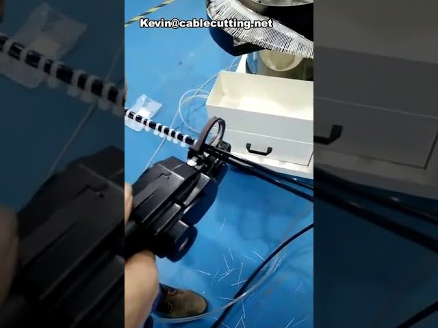 Nylon-kabelsiteiden automaattinen sidontakone