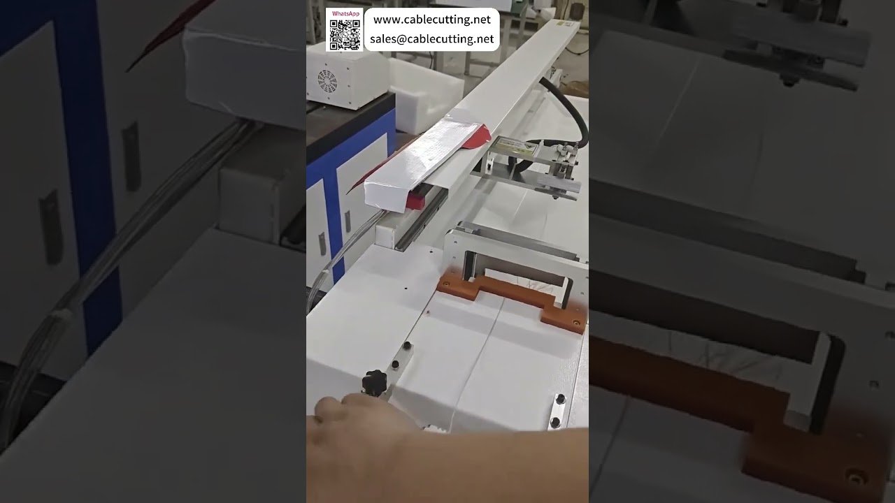 Automaattinen materiaalinveto- ja leikkauskone tarkkaan monijohtimiseen valmistusprosessiin - Lyhyet