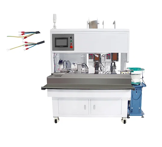 Auto Moni-Liitin Kaapeli Crimping WPM-555 - Kuorinta- ja puristuskone